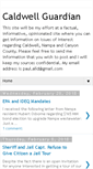 Mobile Screenshot of caldwellguardian.blogspot.com