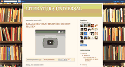 Desktop Screenshot of literaturauniversalisabellacatolica.blogspot.com