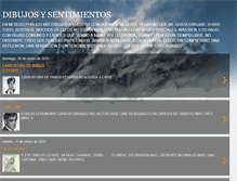 Tablet Screenshot of dibujosysentimientos.blogspot.com