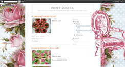 Desktop Screenshot of petitdelica.blogspot.com