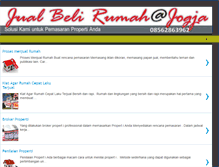 Tablet Screenshot of jualbeli-rumahjogja.blogspot.com