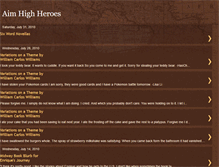Tablet Screenshot of aimhighheroes.blogspot.com