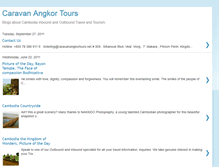 Tablet Screenshot of caravanangkortours.blogspot.com