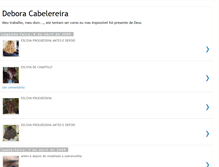 Tablet Screenshot of deboracabeleireiro.blogspot.com
