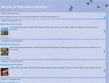 Tablet Screenshot of moppijamanta.blogspot.com