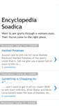 Mobile Screenshot of encyclopediasoadica.blogspot.com