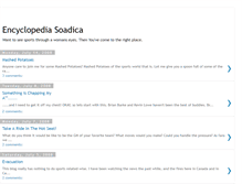 Tablet Screenshot of encyclopediasoadica.blogspot.com