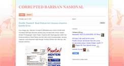 Desktop Screenshot of corruptedbarisannasional.blogspot.com