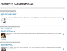 Tablet Screenshot of corruptedbarisannasional.blogspot.com