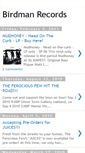 Mobile Screenshot of birdmanrecords.blogspot.com
