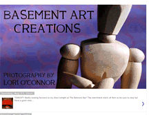 Tablet Screenshot of basementartcreations.blogspot.com