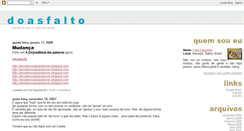 Desktop Screenshot of doasfalto.blogspot.com