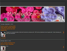 Tablet Screenshot of mysweetcrochets.blogspot.com