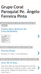 Mobile Screenshot of grupocoralpadreangelo.blogspot.com