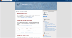 Desktop Screenshot of buildersreview.blogspot.com