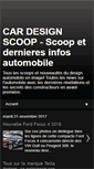 Mobile Screenshot of car-design-scoop.blogspot.com