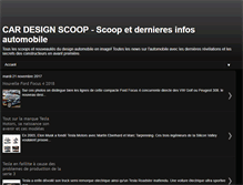 Tablet Screenshot of car-design-scoop.blogspot.com