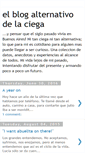 Mobile Screenshot of elblogdelaciega.blogspot.com