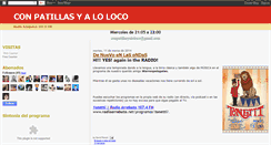 Desktop Screenshot of conpatillasyaloloco.blogspot.com