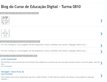 Tablet Screenshot of educacaodigital0810.blogspot.com