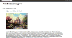 Desktop Screenshot of porelcaminoangosto.blogspot.com