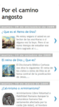 Mobile Screenshot of porelcaminoangosto.blogspot.com