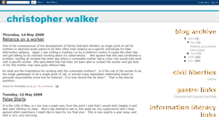 Desktop Screenshot of chrisguywalker.blogspot.com