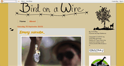 Desktop Screenshot of birdonawirecolosoul.blogspot.com
