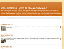 Tablet Screenshot of casas-en-nicaragua-alquiler-y-venta.blogspot.com