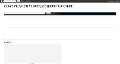Desktop Screenshot of chat-top.blogspot.com