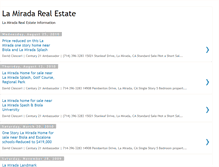 Tablet Screenshot of lamiradarealestate.blogspot.com