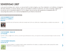 Tablet Screenshot of amigosdeloscaminos1.blogspot.com