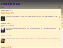 Tablet Screenshot of abackdropofblue.blogspot.com