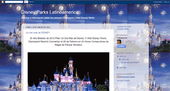 Desktop Screenshot of disneyparks-latam.blogspot.com