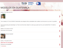 Tablet Screenshot of modelosenguatemala.blogspot.com