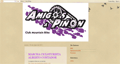 Desktop Screenshot of amigosapinon.blogspot.com