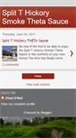 Mobile Screenshot of hickorysauce.blogspot.com