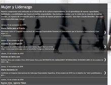 Tablet Screenshot of mujeryliderazgo.blogspot.com