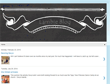 Tablet Screenshot of lambieblog.blogspot.com