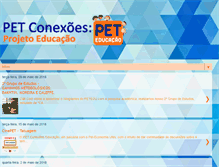 Tablet Screenshot of petconexoeseducacao.blogspot.com