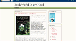 Desktop Screenshot of bookworldinmyhead.blogspot.com