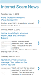 Mobile Screenshot of internetscamupdate.blogspot.com