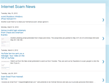 Tablet Screenshot of internetscamupdate.blogspot.com