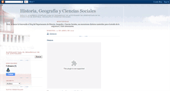 Desktop Screenshot of departamentodehistoriaism.blogspot.com