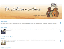 Tablet Screenshot of decantarosycantares.blogspot.com