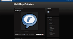 Desktop Screenshot of multimegatutorials.blogspot.com
