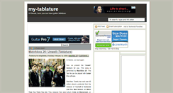 Desktop Screenshot of my-tablature.blogspot.com