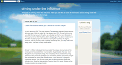 Desktop Screenshot of drivingundertheinfluence-downey.blogspot.com