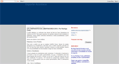 Desktop Screenshot of esporteacontece.blogspot.com