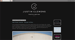 Desktop Screenshot of justinclemons.blogspot.com